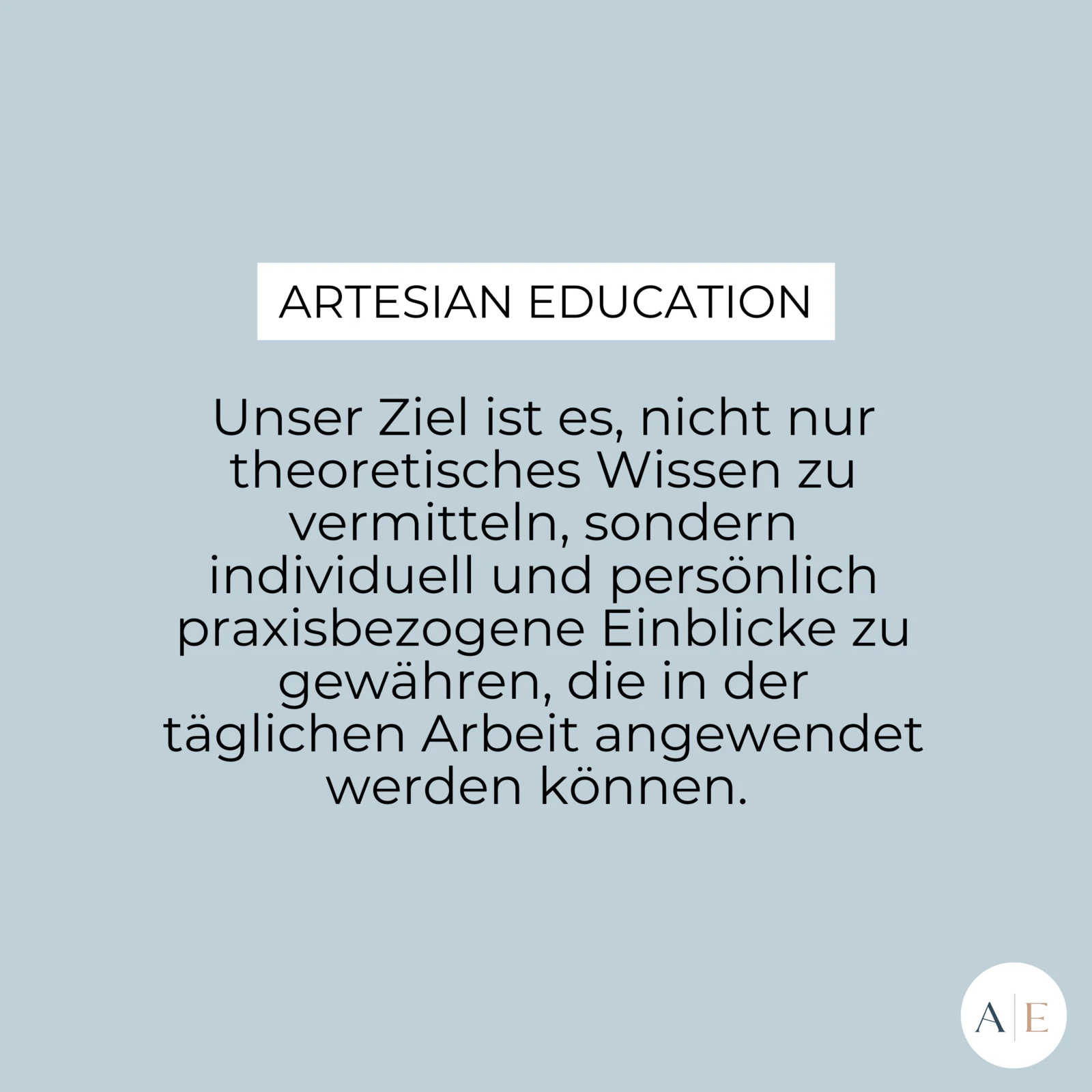Artesian Education: Instagram 9