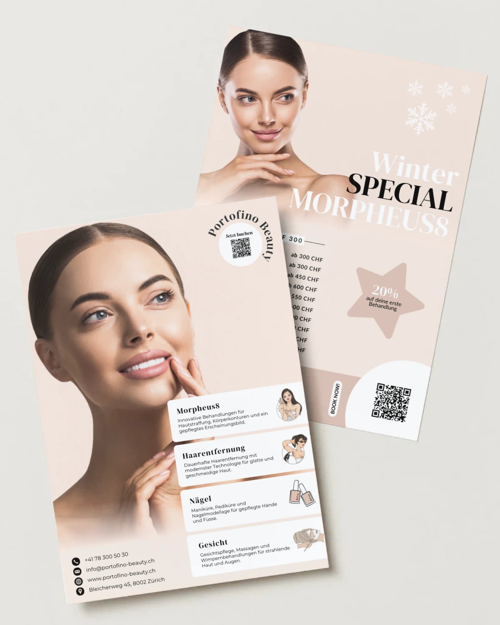 Portofino Beauty: brand board 1