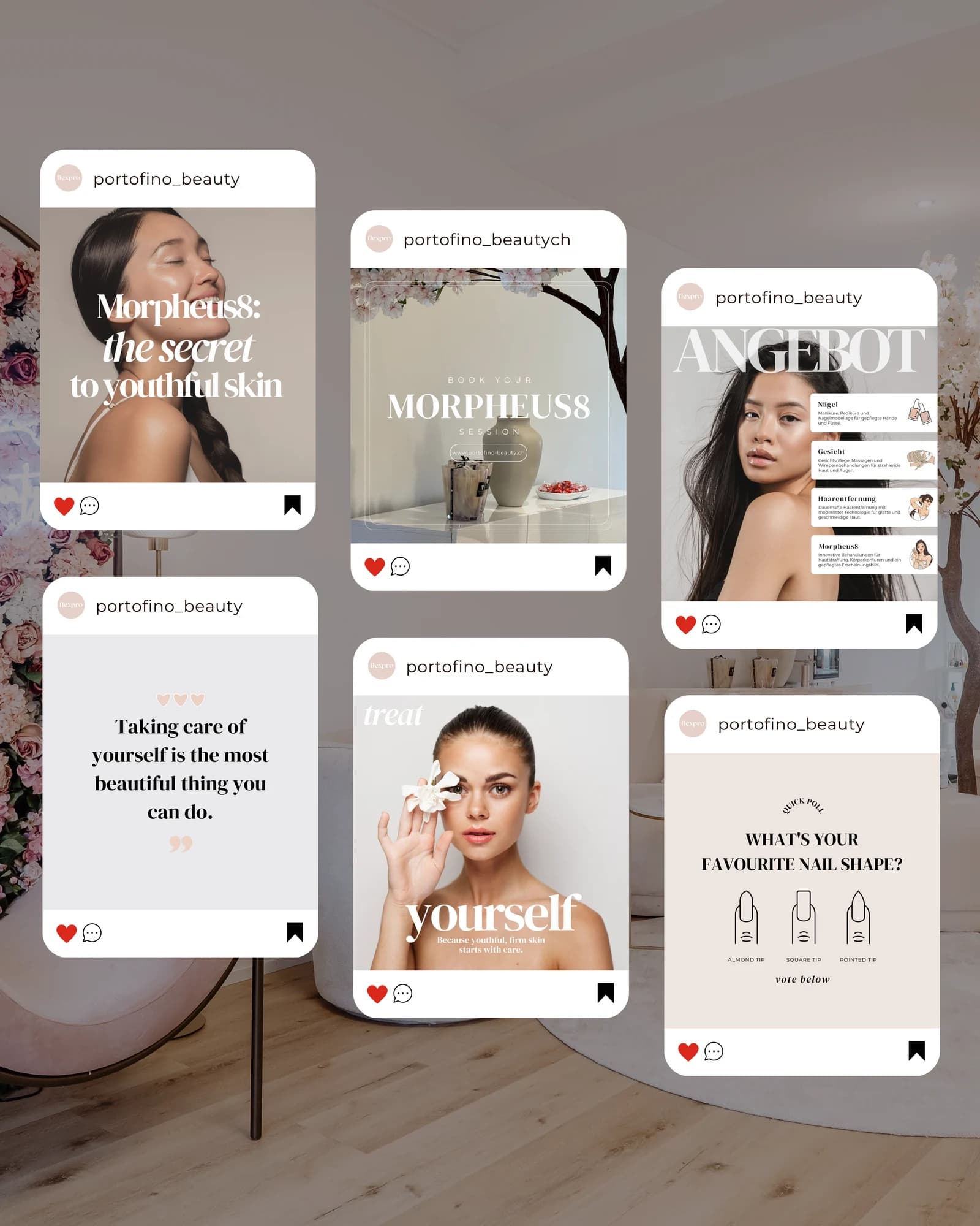 Portofino Beauty: brand board 6