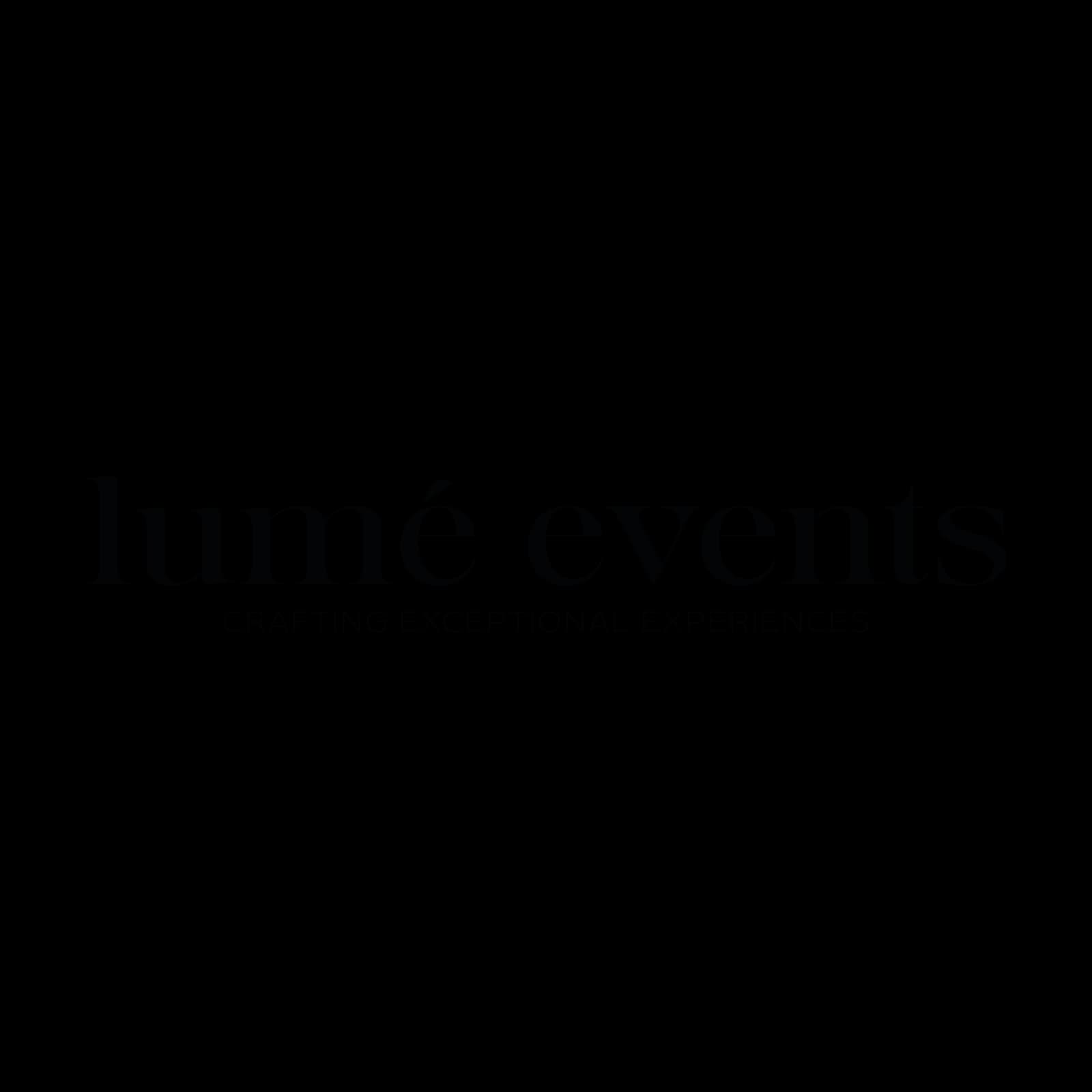 Lumé Events: logo 4