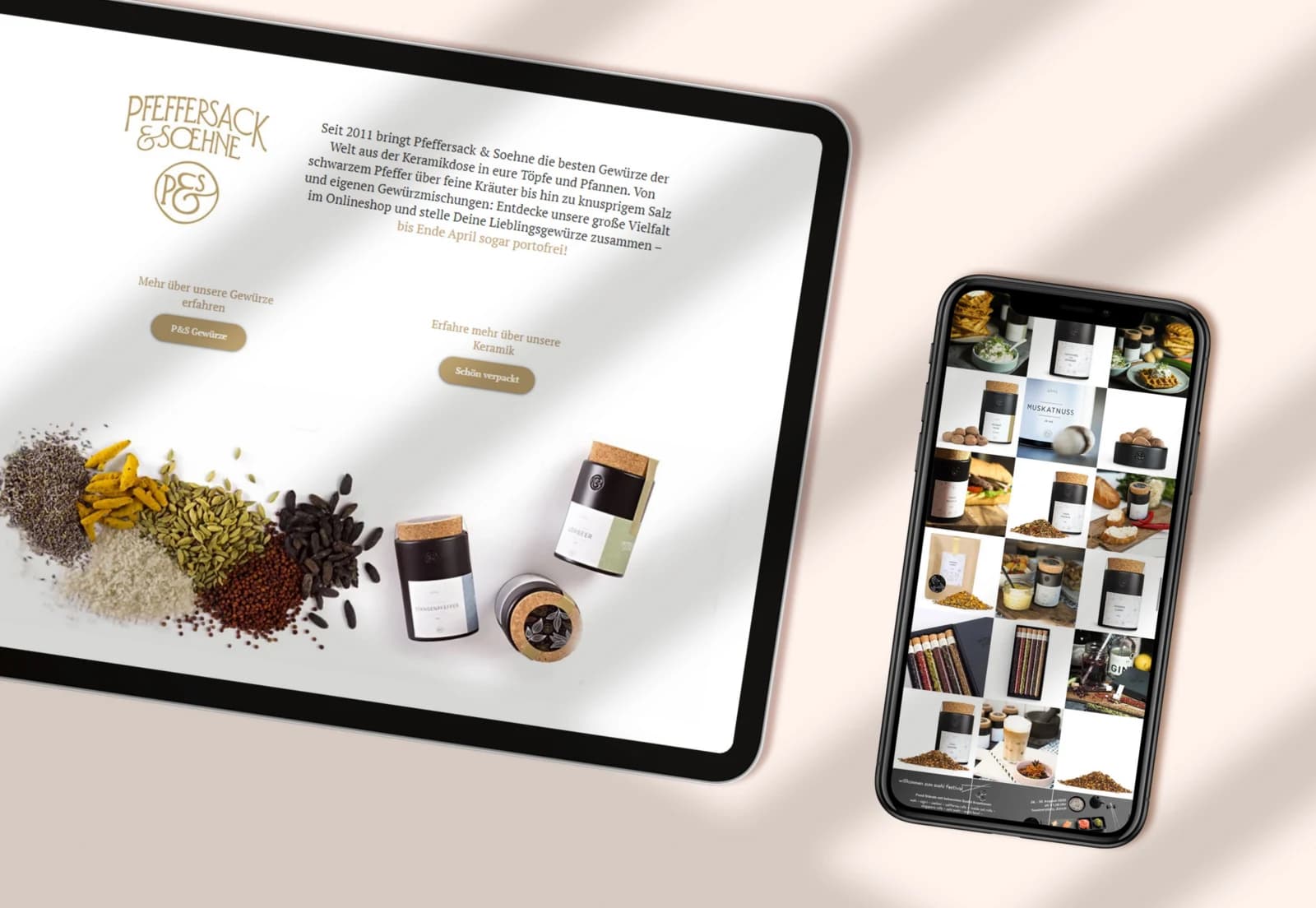 Pfeffersack & Soehne: brand board 3