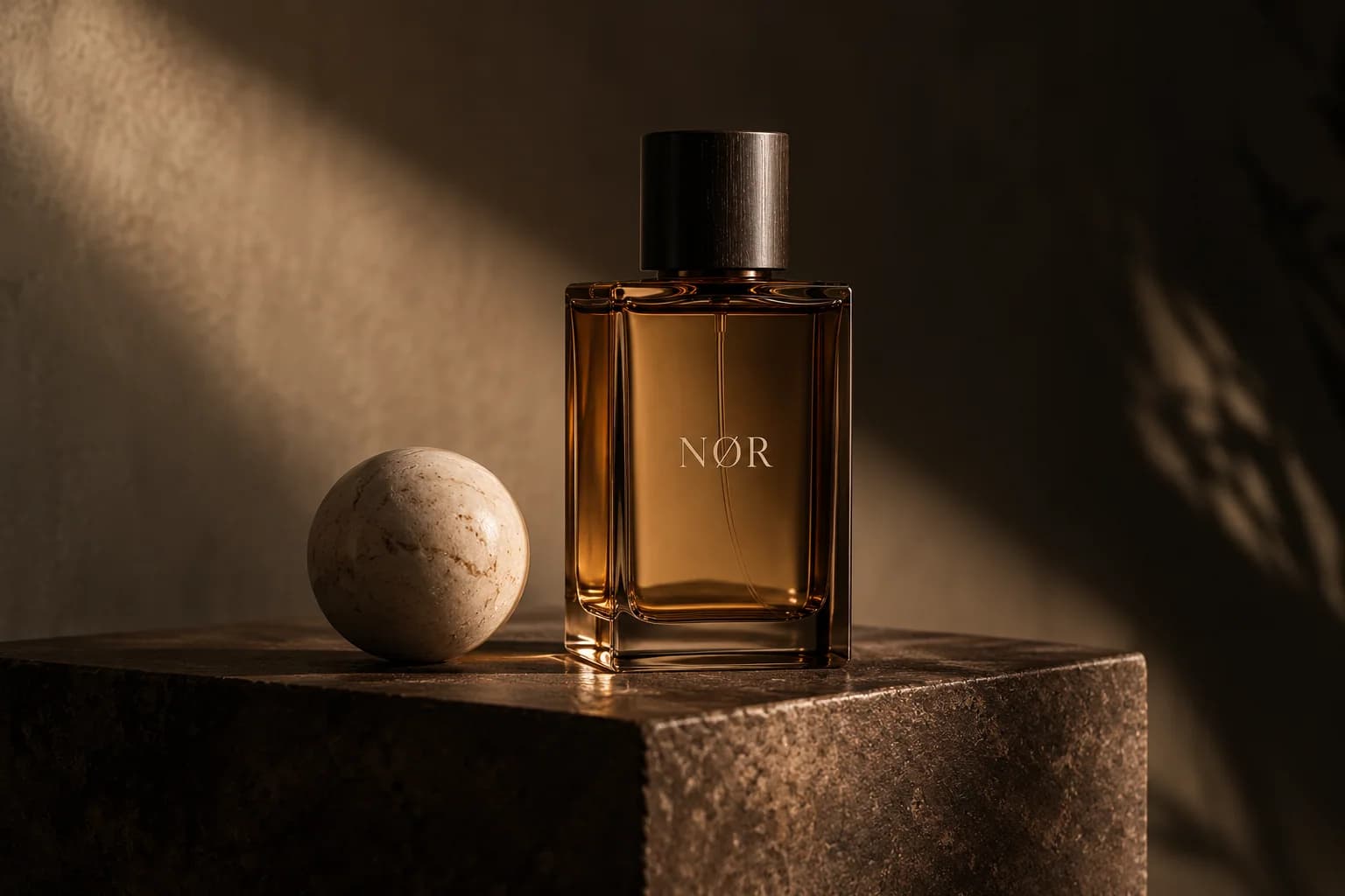 Bottle and sphere