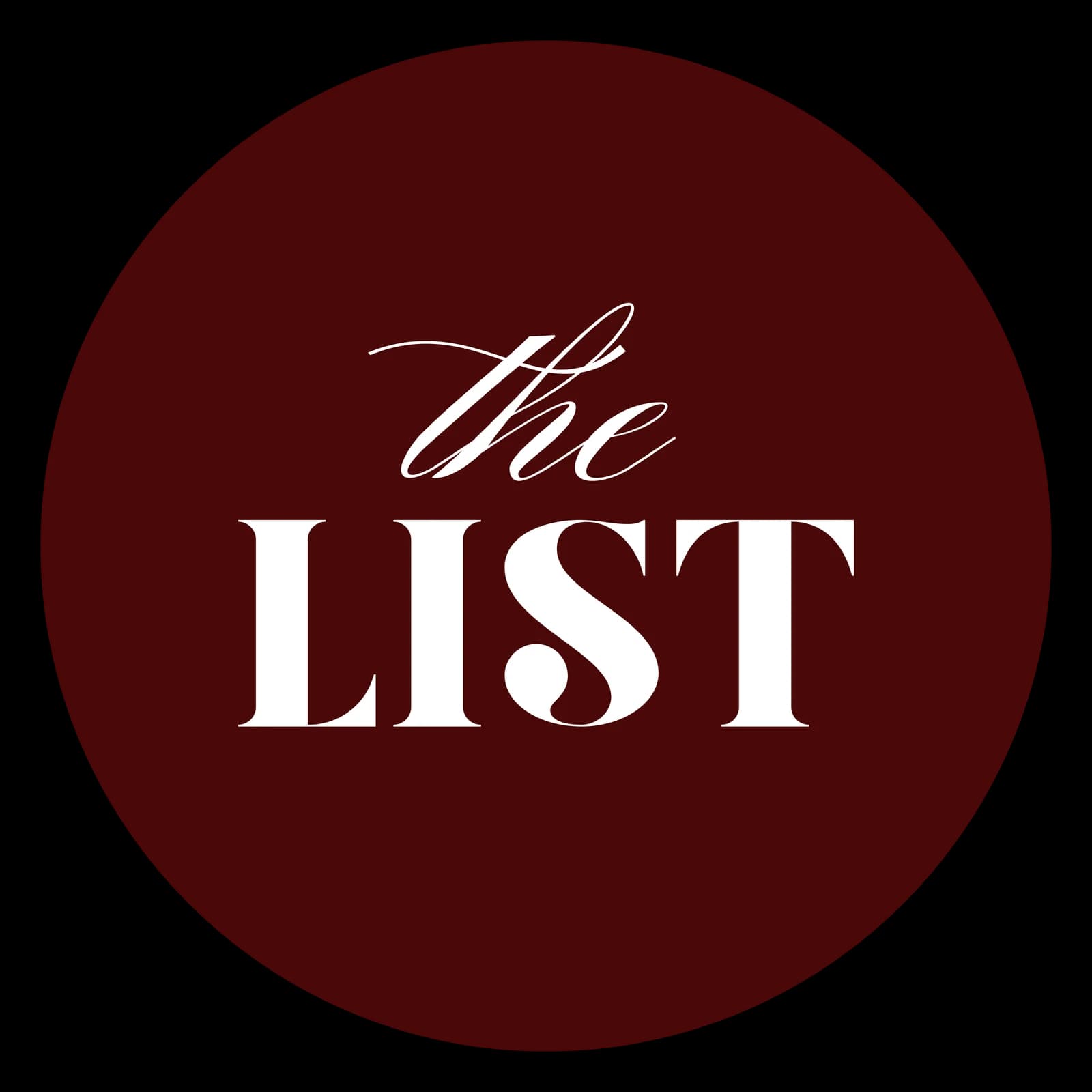 Original THE LIST brand seal